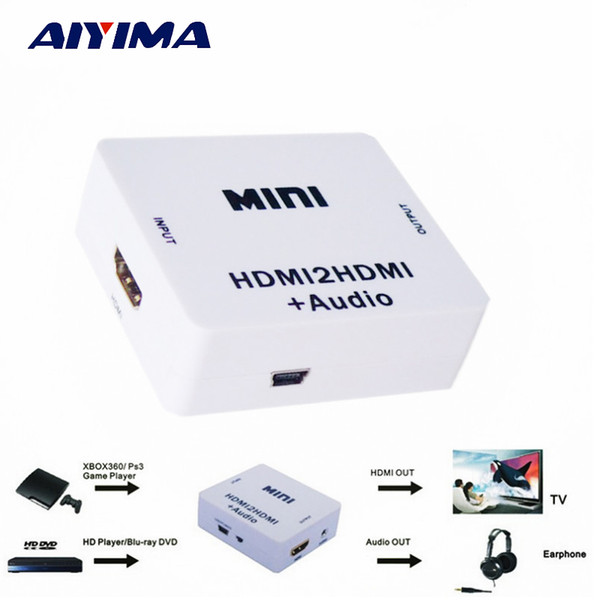 separator Decoder HDMI2HDMI Decode HDCP Protocol Audio Separator Digital To Analogue Signal Converter Audio Splitter