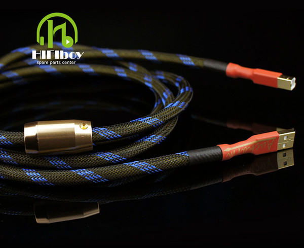 USB Cable High Quality 4N OFC With Magnetic Ring for Hifi DAC Amplifier 0.5m 1m 1.5m 2m DAC CABLE HIFIboy