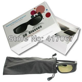 Brand New DLP Link 3D Active Shutter Glasses for All DLP Link 3D Projector