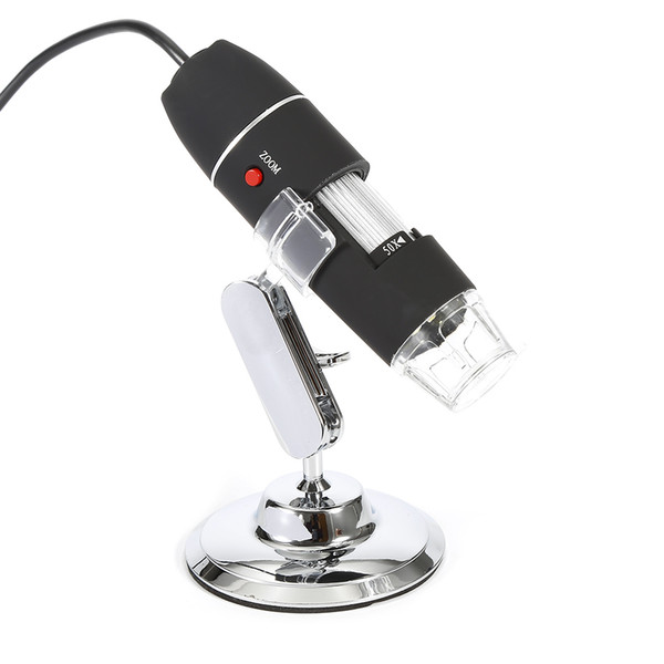 High Quality 500 times USB HD industrial digital electron microscope electronic magnifying glass with lamp