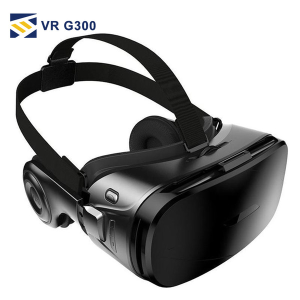 VR G300 Super Bass 3D VR Glasses Box Headset for 4.5-6.2 Inch IOS Android With Retail package