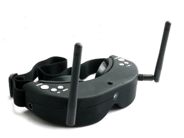 Wholesale- Skyzone SKY01 FPV Goggles 5.8GHz Dual Diversity 48Channels Receiver With Head-Tracker F19135