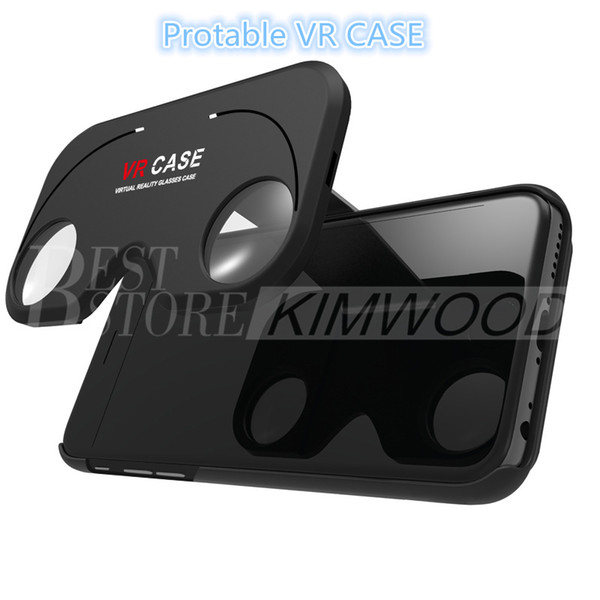 New Design Portable VR Case Version VR Virtual Reality Glasses Rift Google Cardboard 3D Movie for iPhone 6 & iPhone 6 Plus