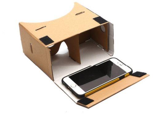 DIY Google Cardboard VR 3D Virtual Reality Cardboard Headset With NFC For Google Android IPhone LL