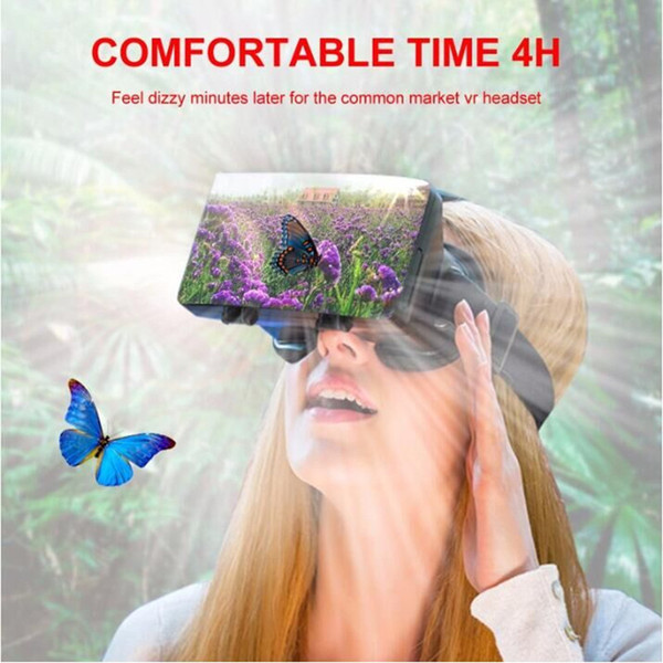 20set/lot 3D Glasses Google Cardboard Virtual Reality Case 5th High QualityGear VR Box 2.0Version Headset BOX Wireless Remote Controller