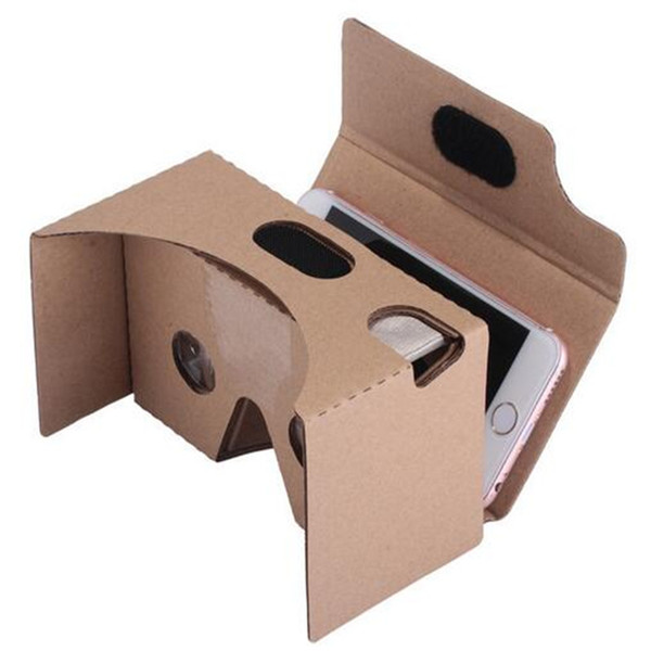 3D galsses DIY Google Cardboard 2.0 VR Box Google II Virtual Reality 3D Viewing Google Cardboard II 3D Viewing Glasses for iphone 5 6 plus