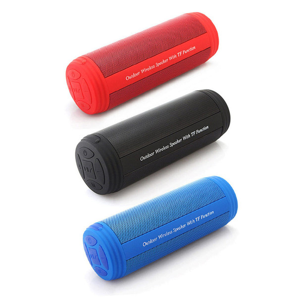 T3 Portable Outdoor Waterproof Speaker Wireless Bluetooth Speaker Stereo Column Box Loudspeaker 10W with AUX/TF/FM Raduo