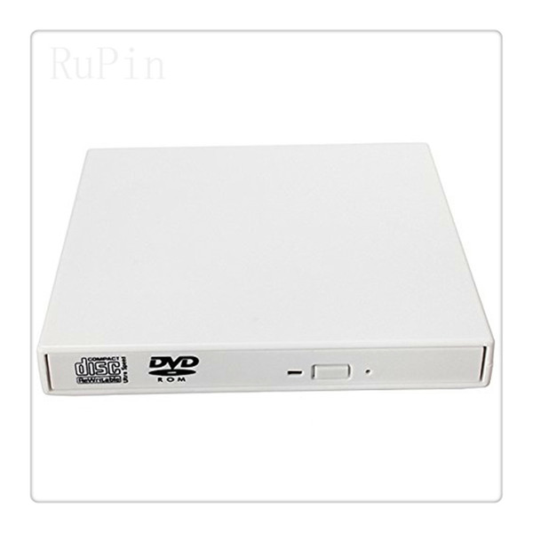 Wholesale- Ultra Thin External Slot-in USB 2.0 External DVD Combo CD-RW Burner Drive CD-RW DVD ROM CD Driver