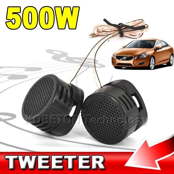 Universal High Efficiency 2x/lot 500W Car Mini Dome Tweeter Loudspeaker Loud Speaker Super Power Audio Auto Sound Klaxon Tone