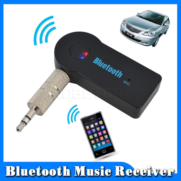 High Quality 3.5mm Car Bluetooth Audio Music Receiver Adapter Auto AUX Streaming A2DP Kit for Speaker Headphone