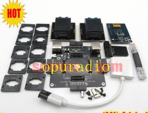 Newest Original E-MATE BOX EMMC doule E-Socket Support BGA100 136 168 153 169 162 186 221 529 254 for Easy jtag plus UFI box Rif