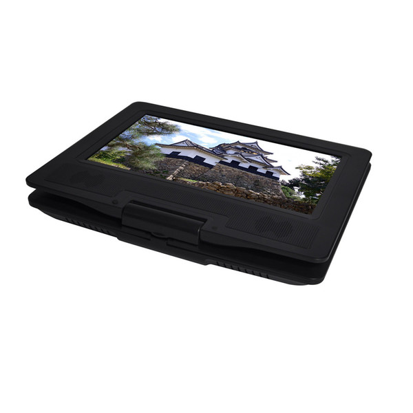 Wholesale 12 inch Portable DVD Player with 270° LCD screen,3 Hours Rechargeable Battery,Car DVD Player,With Game Function