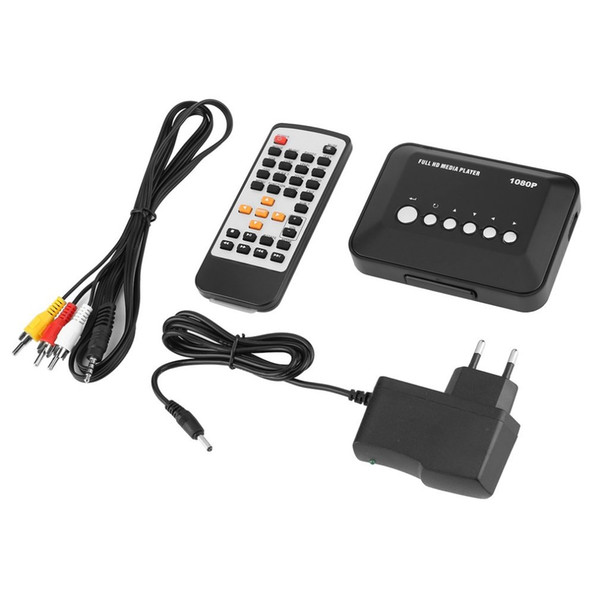 1Sets 1080P Professional Full HD USB HDMI Multi Media Videos Player Videos MMC RMVB MP3 Home Use with Remote control