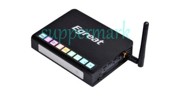 New Egreat R6S WIFI 3D HD 1080p HDMI 1.4 BluRay Network 2.5'' 3.5''SATA HDD Media Player Realtek 1186 Free shipping