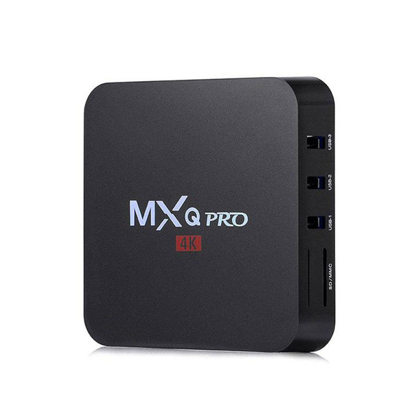 MXQ Pro 4K Android 6.0 TV Box KD16 Amlogic S905X Rockchip RK3229 Quad Core Smart TV Boxes HD 1080P 64 bit Streaming Media Player WiFi 3D