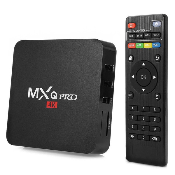 Android TV Box MXQ PRO 1G RAM 8G ROM Quad Core Smart Media Player Streamer Netflix