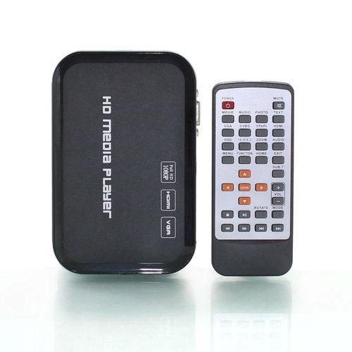 Wholesale- Free Shipping!3D 1080P HD Media player,support Blueray HDMI,VGA,AV,MKV,H.264 SD MMC USB external hdd media player