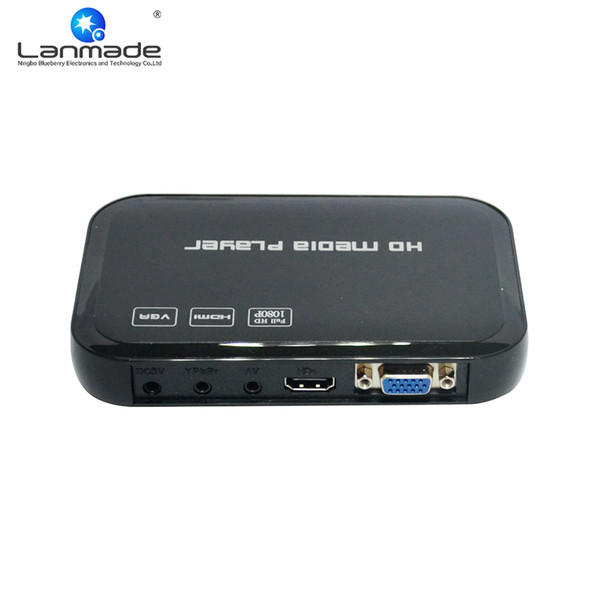 Simple operation plastic case full HD SD video media player hd for advertising product