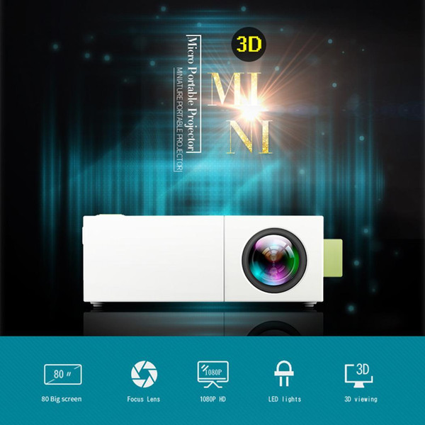 Mini YG310 LED Portable Entertainment Miniature HD Projector