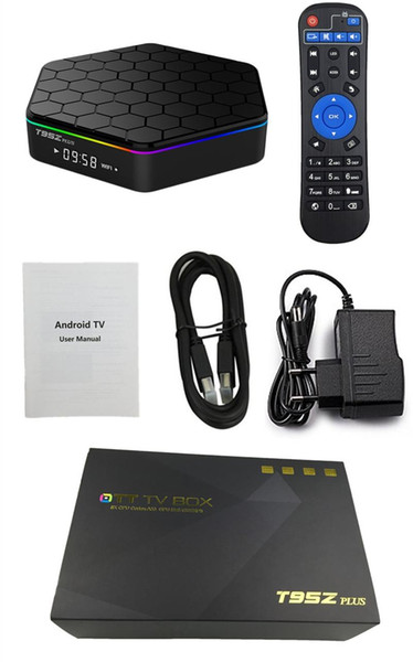 Android 7.1 Amlogic S912 TV Boxes T95Z Plus 2GB 16GB 3GB 32GB Octa core 2.4G 5G Dual WIFI BT4.0 KD17.3 Krypton Smart TV Box