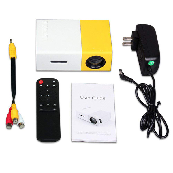 Retail Portable Projector YG300 Mini Digital 4K Home Projector LCD HDMI USB 800 Lumen Theater Children Education Projetor