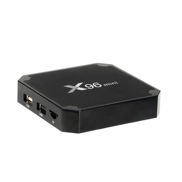 Android 7.1 TV BOX Amlogic S905W Quad Core Support H.265 UHD 4K 2.4GHz WiFi X96mini Set-top Box