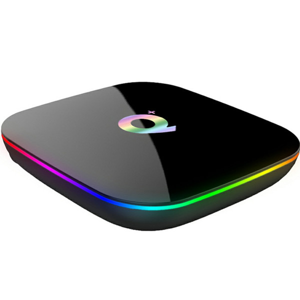 Q Plus tv box Android 9.0 4GB 32GB USB3.0 H.265 4K M3U IPTV Netflix Smart set top box Q Plus PK X96 H96 MAX media player