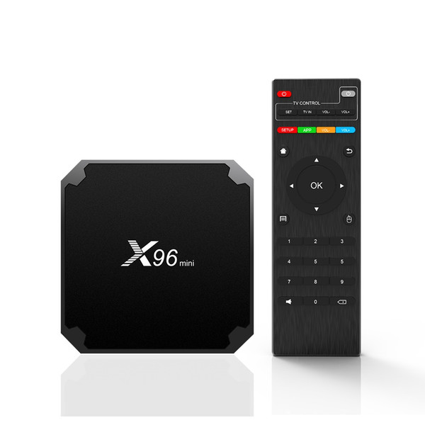 Android TV Box 2GB 16GB X96 mini Amlogic S905W IPTV Android N Beta build Quad Core 100M Lan 2.4G WiFi 4K VP9 HDR10 Smart media player