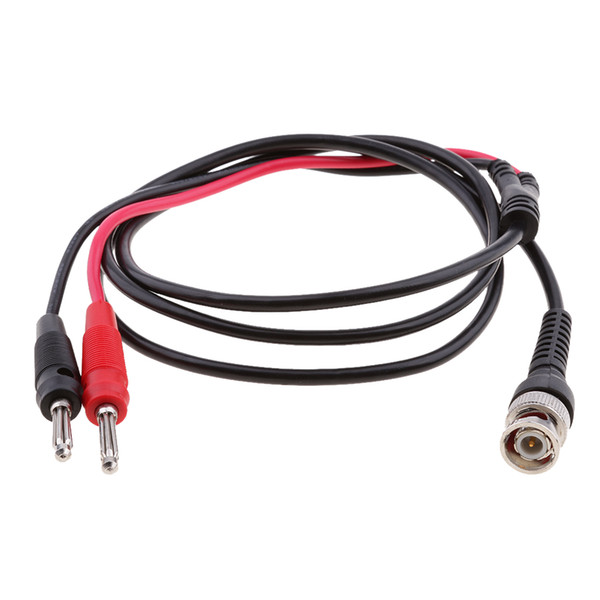 BNC Q9 To Dual 4mm Stackable Banana Plug With Test Leads Probe Cable 120CM