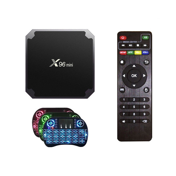 Original X96mini Android 7.1 X96 mini Smart TV BOX 4K*2K Quad Core Amlogic S905W Support 2.4 WIFI