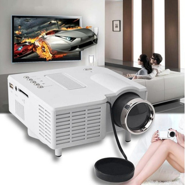 UC28+ Mini Portable 1080P HD Projector Cinema Theater Upgraded HDMI Interface Entertainment Device Multimedia Player