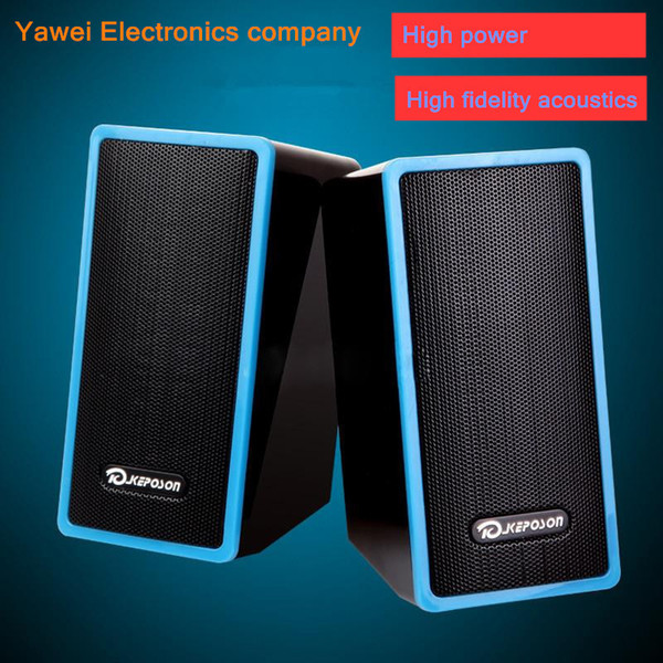 USB 3.5mm PC Speakers Subwoofer for Desktop Laptop Notebook Tablet FM Radio Smart Phones T10 Mini Speaker