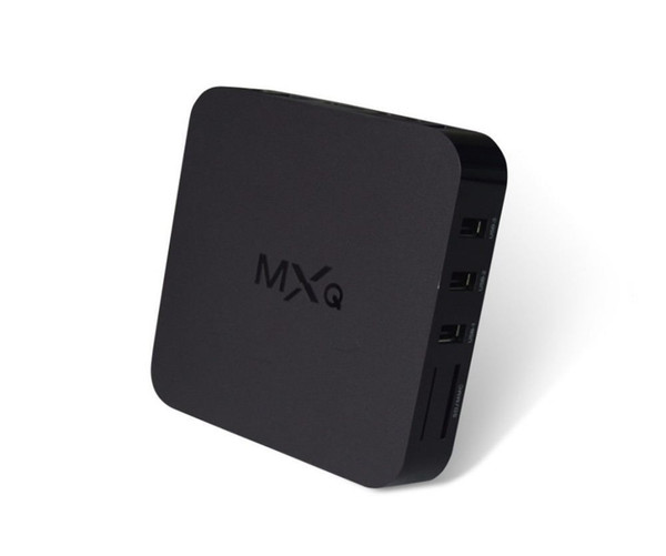 100% Hi-Q Android 4.4 MXQ TV Box Quad Core 8Gb Amlogic S805 16.1 Full Loading WIFI suport 3D with full set