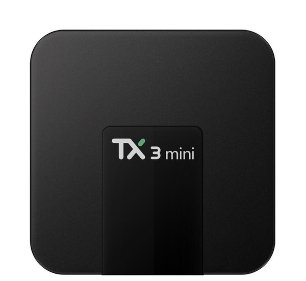 Native system 2G/16G 4K network TV box TX3mini Amlogic S905W Android7.1