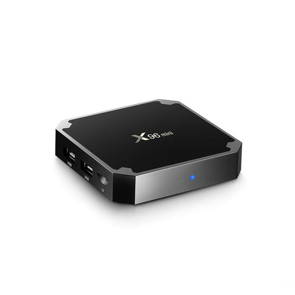 X96 Mini S905W Android TV Box 2GB 16GB Quad Core 100M Lan 2.4G WiFi 4K Android 7.1 Cradle