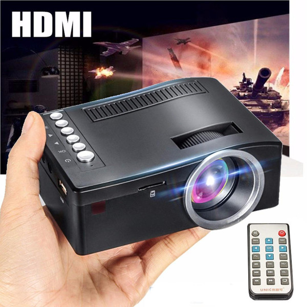 Portable Projector For Full HD 1080p Theater Movie Video Projector With HDMI VGA AV USB SD Proyector Beamer