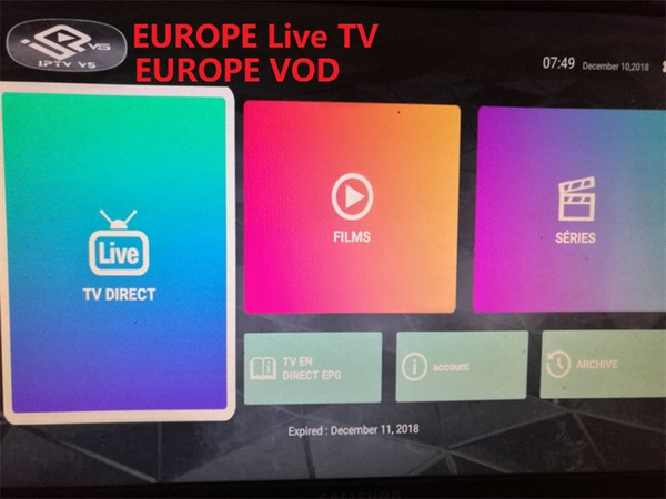 Europe iptv of Kpadtv Live TV VOD Denmark French Portugal Switz Turkish Netherland USA uk Germany Italy Polonia support tv box mag smart tv