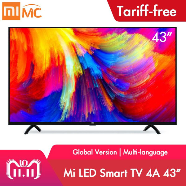 Xiaomi Smart 4A 43inches Mi LED Full HD Android TV 8.0 4A 108 cm Ultimate PatchWall 1GB 8GB Ultra-bright LED Display Television