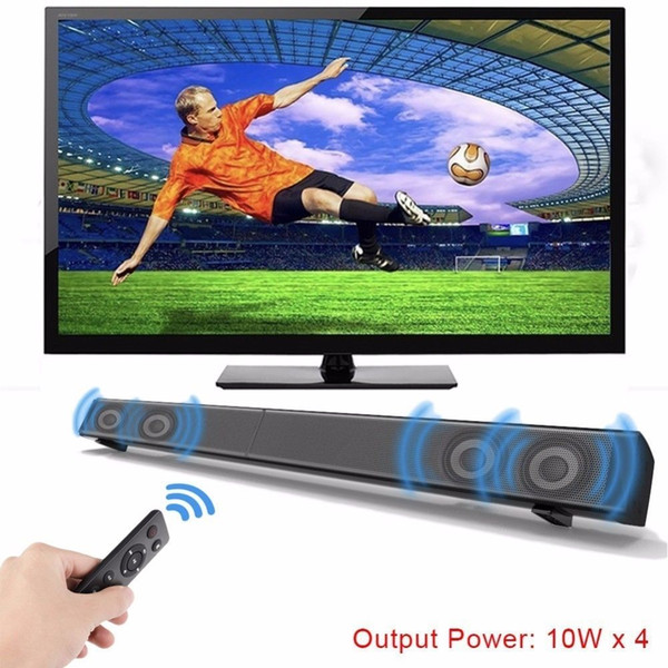 LP-09 Home Theater Wideband Audio Sound Bar Bluetooth 4.0 AUX Speakers Home TV Echo 3D Surrounded Speaker Amplifier for TV PC Phone TF Card