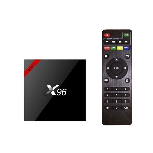 Original X96 Android 7.1 Smart TV BOX Quad core HD2.0 4K*2K Amlogic S905W 1G/8G 2G/16G Support 2.4GHz WiFi HD 4K