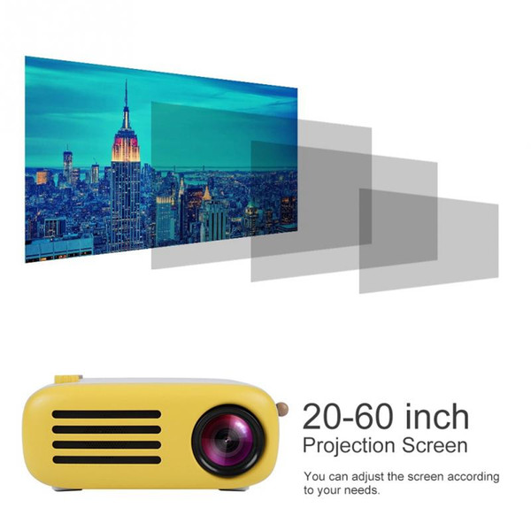 YG200 Mini HD 1080P LED Portable Projector HDMI USB Cinema Support Computer Phones Projector