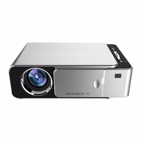 Top HD Multimedia Portable LED Projector Projector Theater HDMI VGA AV USB SD Theatre EU Plug