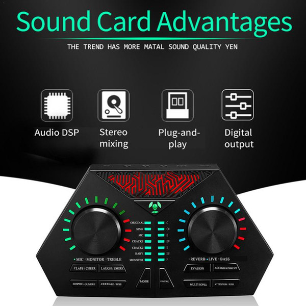 Vision Beauty Max-730 USB Audio Microphone Internet Entertainment Personal Streaming Live Sound Applicable To PC Phone