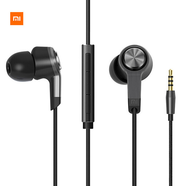 Upgraded Xiaomi Piston 3 In-ear Bass Stereo Remote Microphone Earphone Youth Headphone with Earbud for iPhone Samsung Smartphone