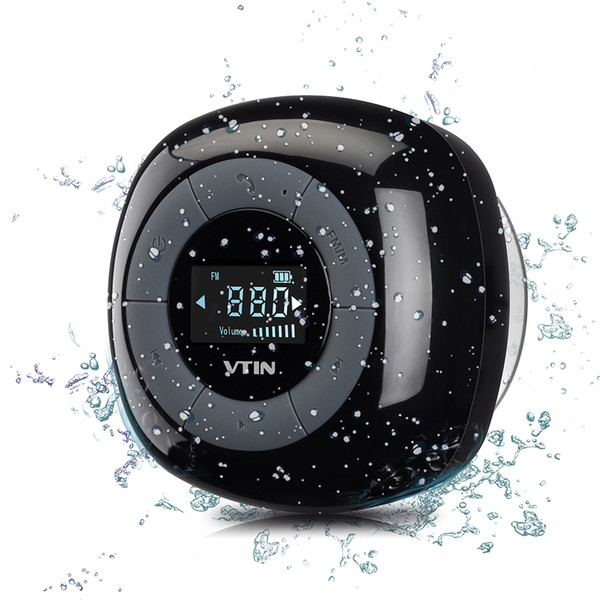 VTIN Mini waterproof wireless FM loudspeaker built-in microphone waterproof shower speaker