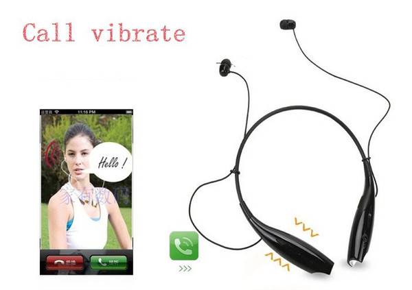 Wireless Bluetooth 4.0 Earphone Sport Stereo Headset headphone Neckband Style With MIC Bass For Phone LG Android