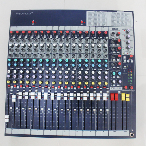 Wholesale-16 Channels Professional Sound Mixer Console Mixing Board Mezcladora De DJ FX16ii