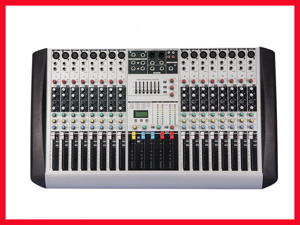 HX1602 New Professional Audio DJ Mixer 16 Channels Mixing Console Mezcladora De DJ