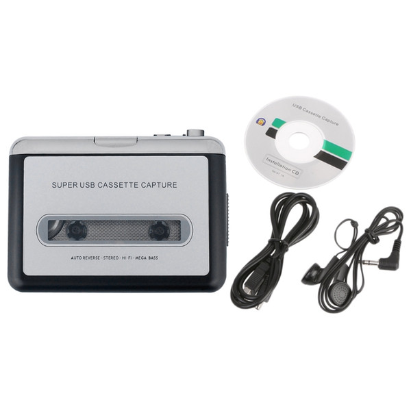 New Mini-USB Audio Recorders Cassette Tape Converter For MP3 CD Players PC Portable