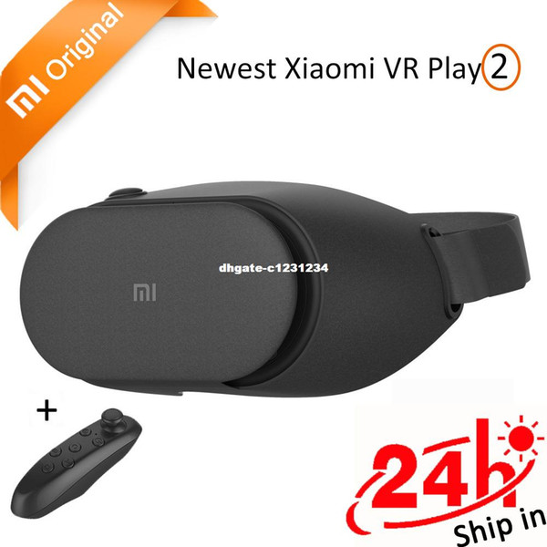 In Stock Original Xiaomi Mi VR Play 2 Immersive Virtual Reality 3D Glasses Xiaomi for 4.7-5.5 Smart Phone 1080P with Controller